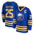 B.Sabres #25 Owen Power Player Power Fanatics Royal Home Breakaway Hockey Jerseys