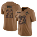 W.Commanders #23 Trey Amos Player Brown Salute To Service Limited Football Jerseys