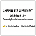 Shipping Fee Supplement