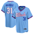 Greg Maddux Atlanta Braves 2026 City Connect Stadium Jersey - Powder Blue